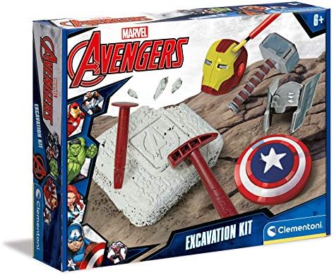 Clementoni Marvel Super Hero Adventures-Caccia al Tesoro, Gioco Creativo 6 Anni+, Made in Italy, Multicolore, 17646