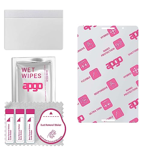 apgo Protector de pantalla Hybrid Glass para ZTE Grand X View 4