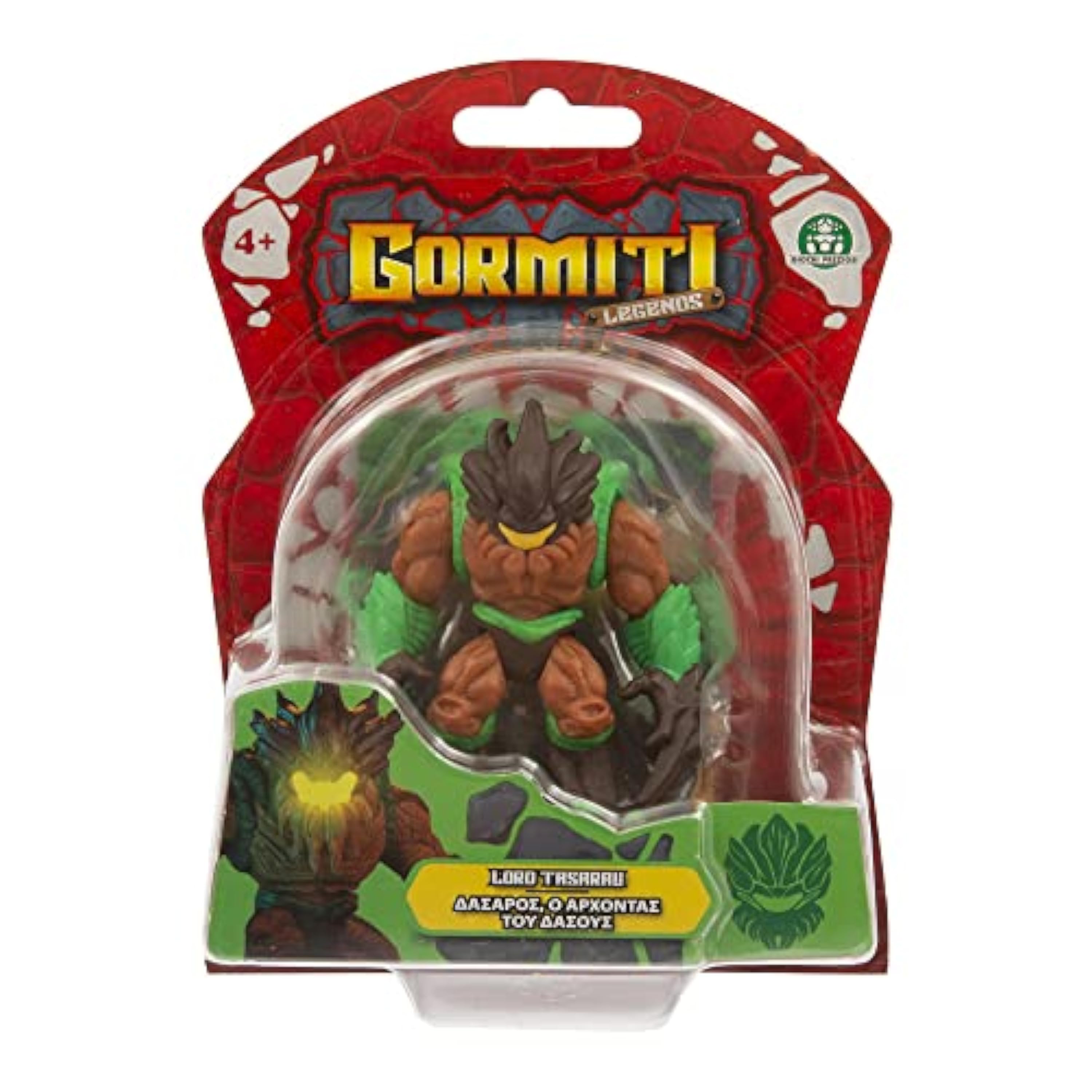 GORMITI Legends Giochi Preziosi, Tasarau - Figura de 7 cm con función Mix y Match, Tarjeta incluida, para niños a Partir de 4 años