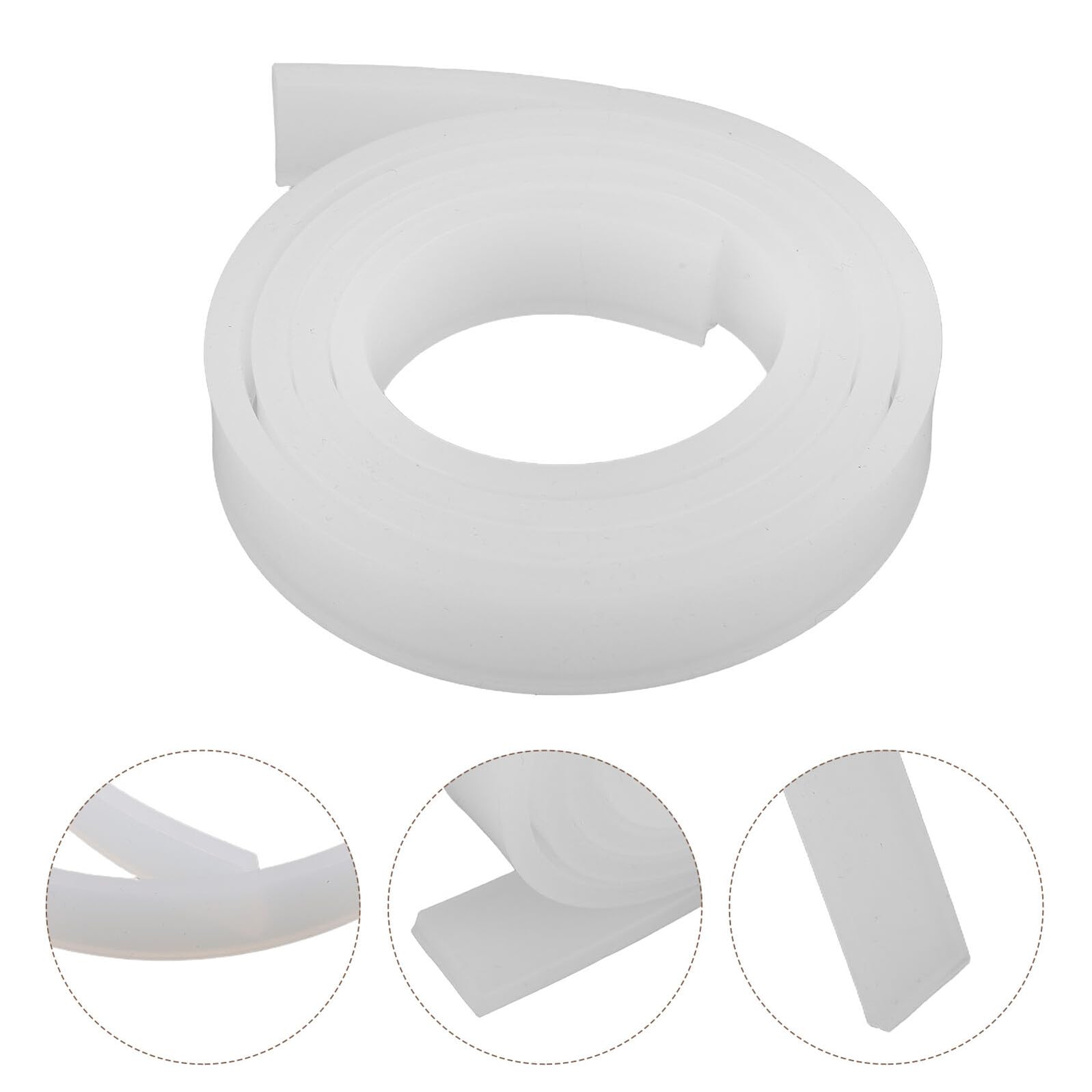 Mikinona Kit de Herramientas para Arte Azúcar con Moldes de Silicona Resistentes al Calor Molde para Modelado de Fondant y Tiras Moldeadoras para Decoración Creativa Repostería