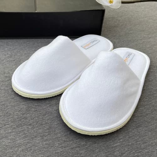 Image of Travelkhushi Soft Comfy Home Slippers For Women & Men For Winter Capet flip flops for Bedroom Indoor Carpet house slides Anti skid Slippers for Winter & Summer