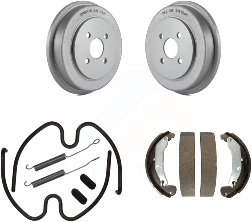 Transit Auto Rear Coated Brake Drum Shoes Spring Kit Replacement For Chevrolet Cobalt Pontiac Saturn Ion G5 Pursuit KGN-100073