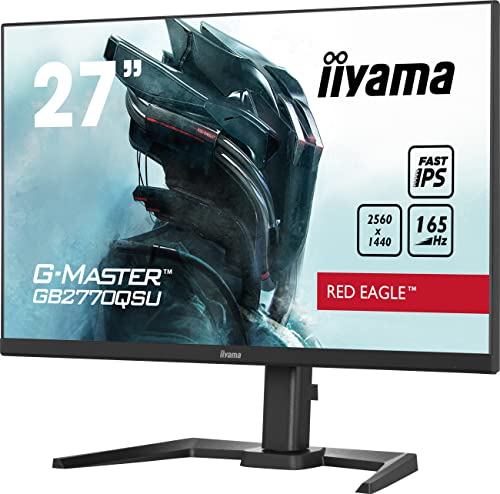 GB2770QSU-B5-27, IPS, 2560 x 1440, 165Hz, 1H1DP, HAS - Monitor - Immagine 8