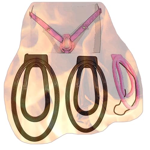 2Pcs Protective Cage Clip Fitness Set, with 1 Pink Yoga...