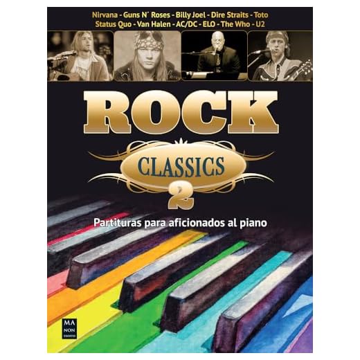 Rock Classics 2: Partituras para aficionados al piano
