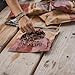 Biltong Depot - Traditional Beef Biltong (with fat) 1lb (16oz) Paleo and Keto friendly/No Preservatives, No MSG, No Gluten, No Nitrates, No Preservatives