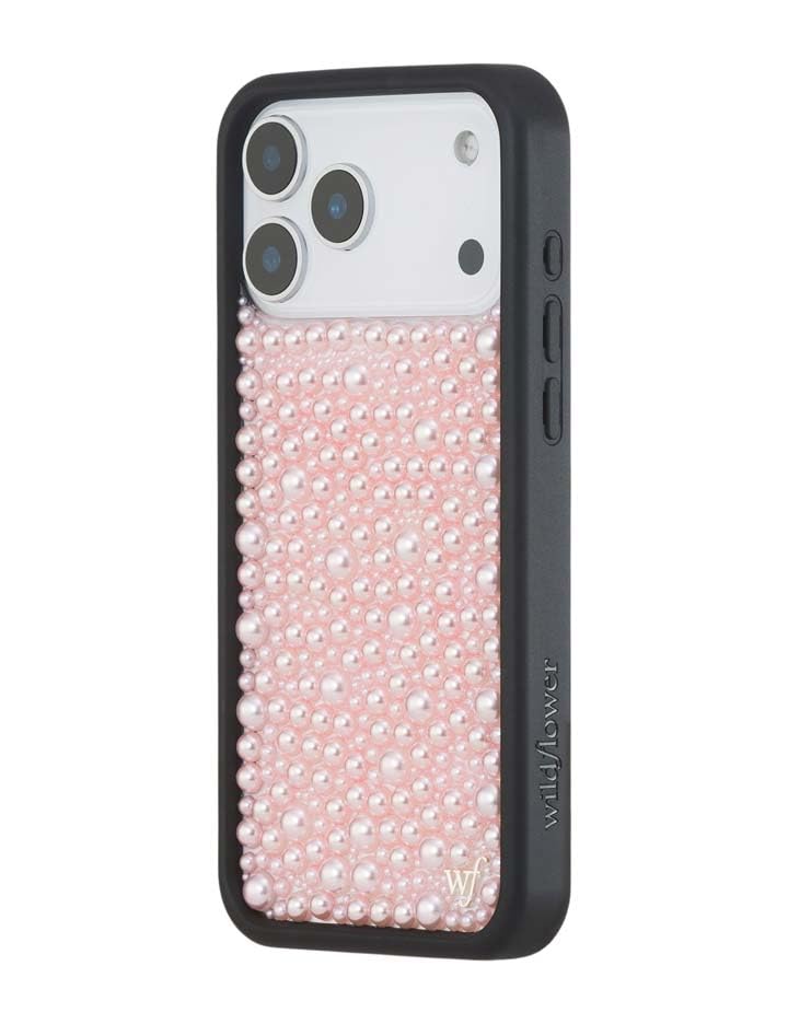 Image of Wildflower Cases - iPhone 17 Pro Max Compatible - Pearl | Pink