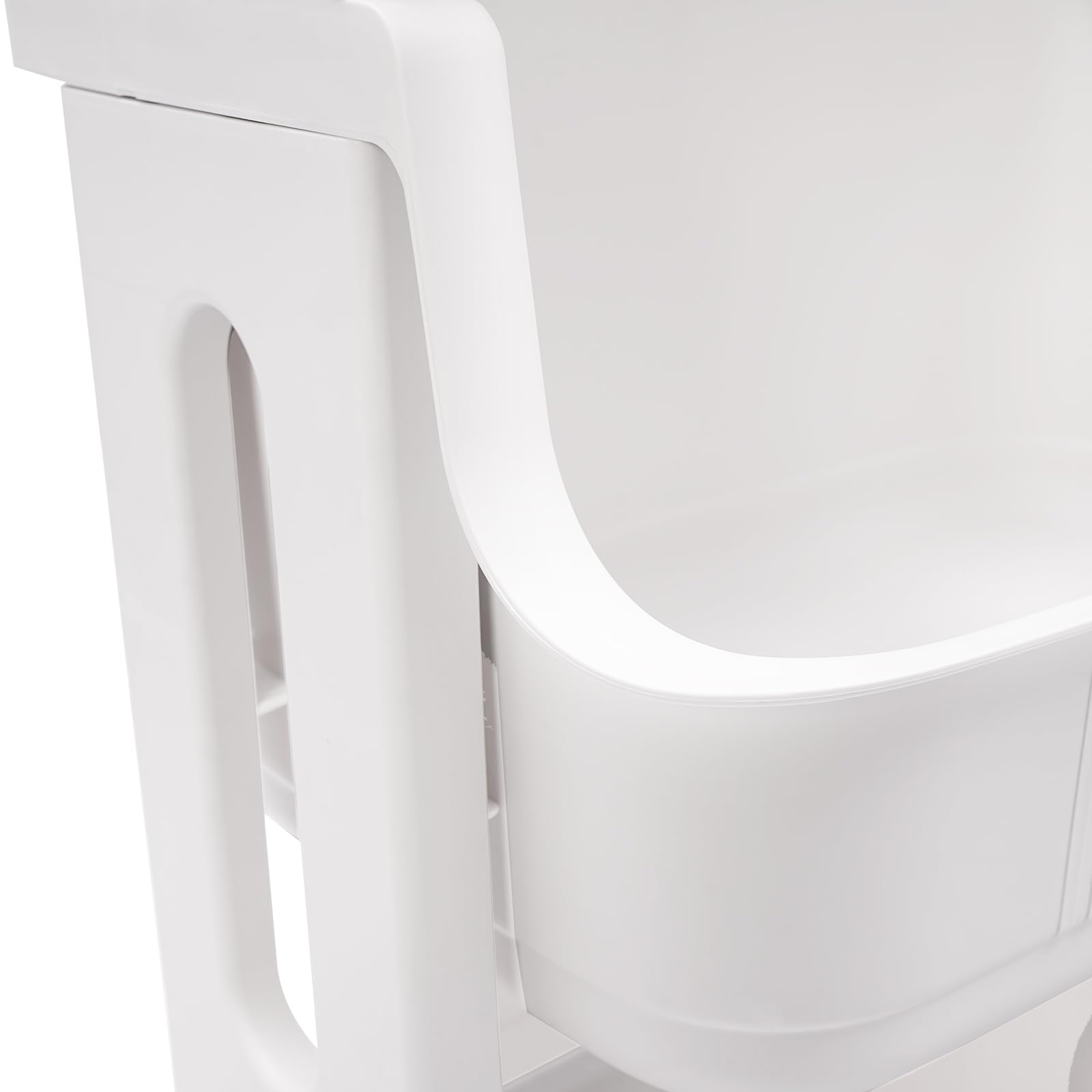 Cesto para la ropa sucia con ruedas, 3 compartimentos, varios niveles, cesta de plástico para la colada, cesta de lavandería, cesta de almacenamiento
