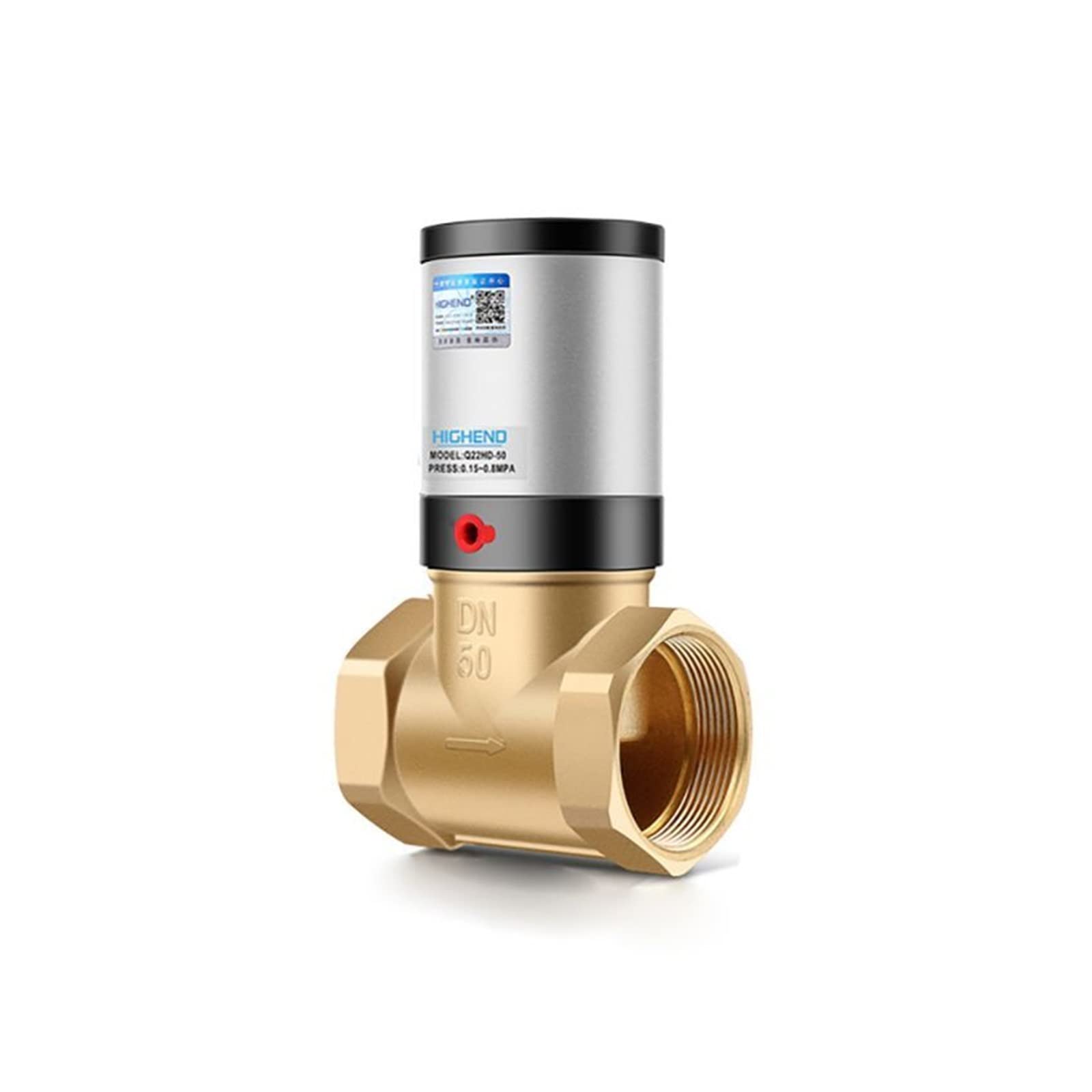Soupape de commande d'air pneumatique Q22HD 2/2 voies normalement ouverte