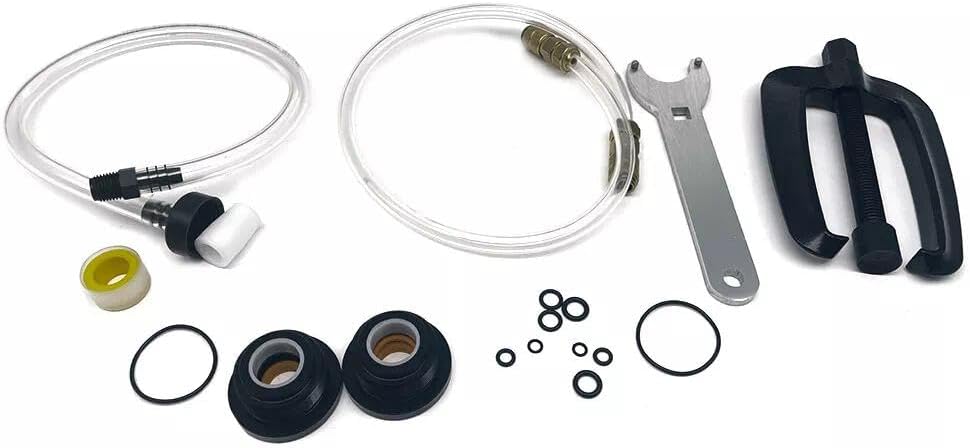 Hydraulic Steering Cylinder Seal W/Bracket Puller W/Bleed Kit VMVQP926 VMVQP929 Replacement For Seastar Uflex VMVQP914