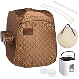 AW 2L Portable Steam Sauna Spa Folding Tent Fast Fold Slim Weight Reduce Detox Therapy Personal Home