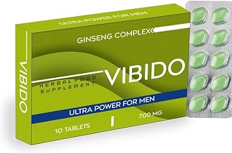 700mg | Stronger | Longer | Harder | Performance | Extra Strength Enhancing, Stamina Endurance Booster Supplement Pills for Men | 10 Ginseng Tablets
