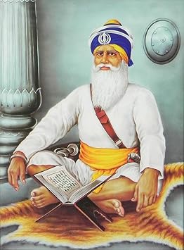 A JERSEY STORE Baba Deep Singh Ji poster for home without frame 12x18 inches