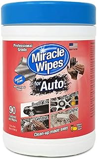 MiracleWipes for Automotive - All Purpose Cleaner, Hands, Interior, Exterior, Detailing - Removes