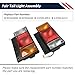Promrmr Pair Tail Light Assembly w/Bulbs Compatible with Isuzu NPR NQR NRR FSR FRR NPR-HD 1987-2006 Replace 8970658090 8970658100 Rear Truck Tail Lamp Lights (12V)