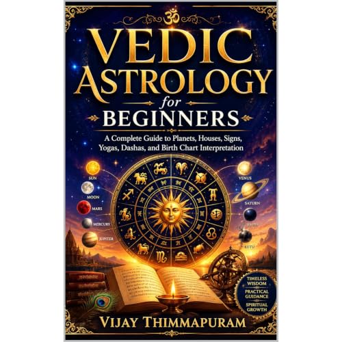 Vedic Astrology for Beginners Audiolibro Por Vijay Thimmapuram arte de portada