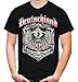 Produktbild Für Immer Deutschland Männer und Herren T-Shirt | Kaiserreich Germania Preußen (XL, Schwarz)