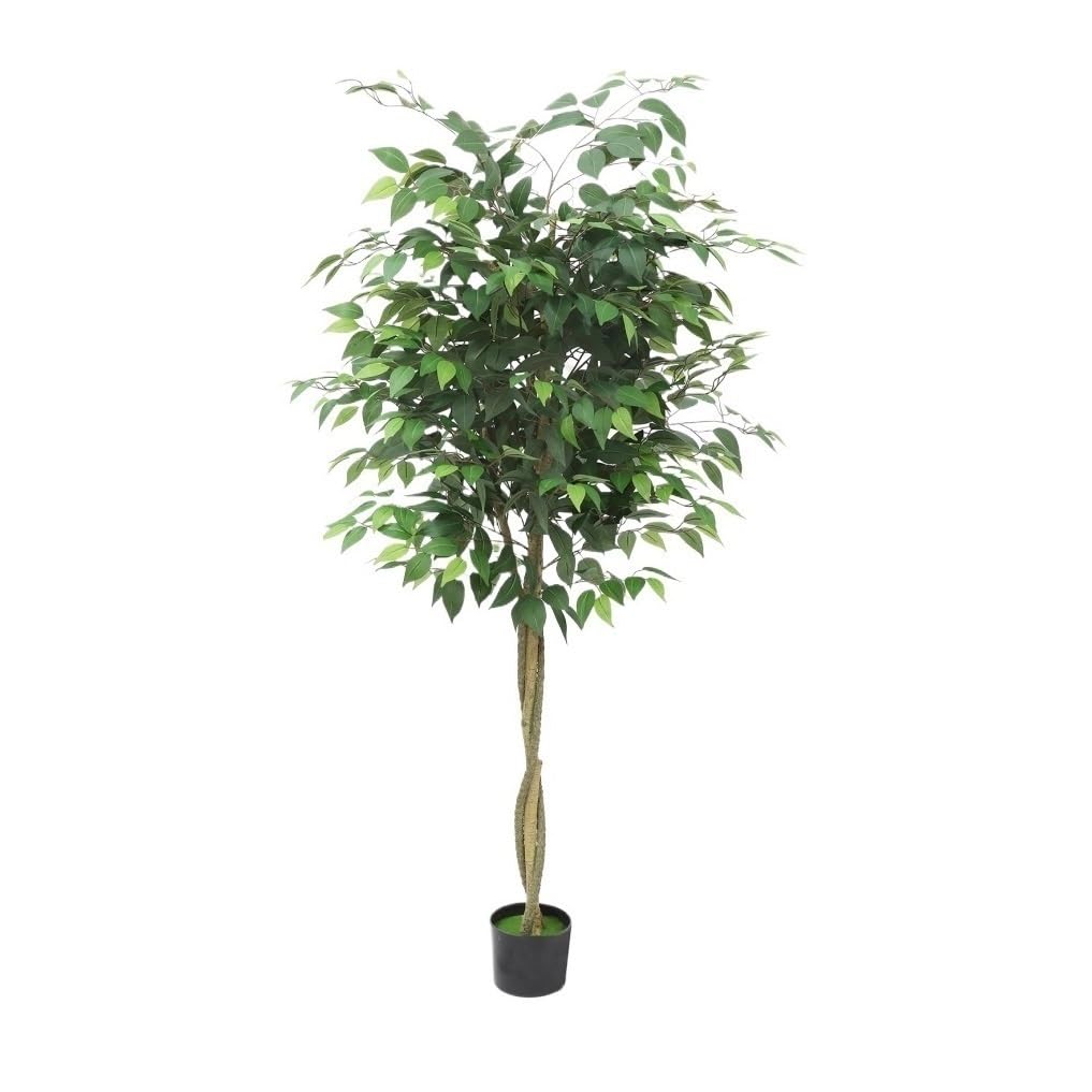 Plante artificielle banian en pot pour aménagement paysager intérieur et décoration de sol de bureau