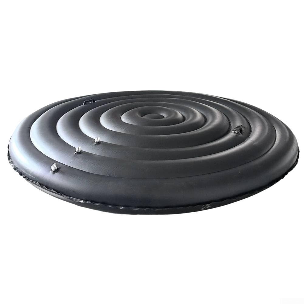Copertura per vasca gonfiabile in PVC robusto, 128-180 cm, resistente alle | Misura regolabile da 128 a 180 cm, isolamento termico, robusto PVC, resistente alle intemperie, tenuta stagna