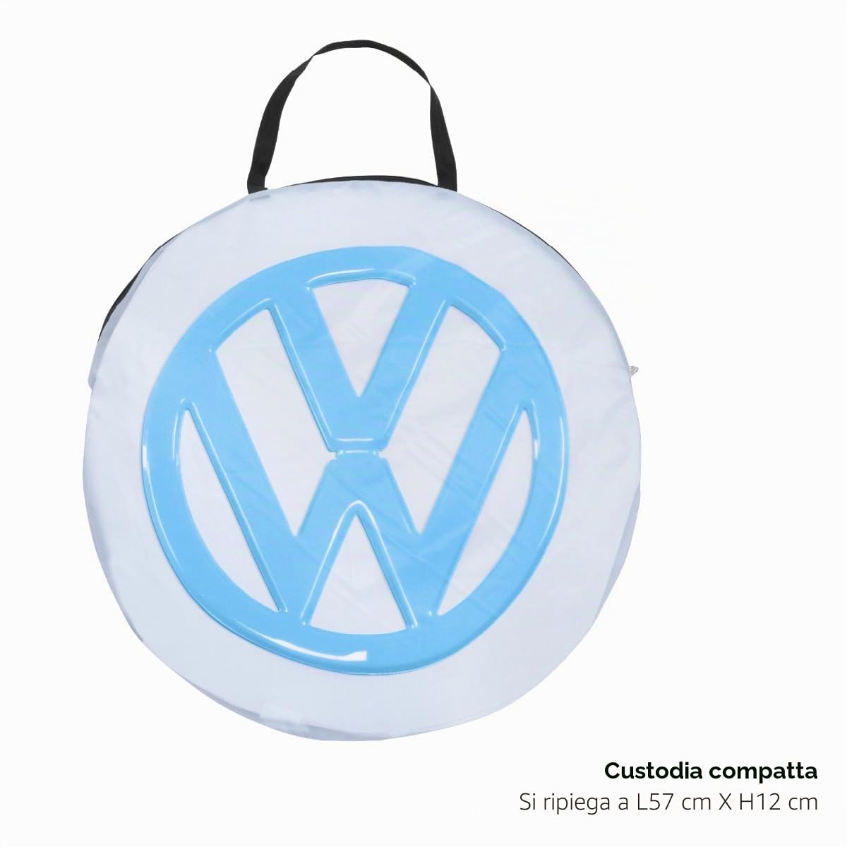 BRISA VW Collection - T1 Bus Pulmino Tenda Gioco Pop-Up per Bambini | Volkswagen Casetta Gioco Pieghevole, Impermeabile, pali robusti in fibra di vetro e borsa per il trasporto, Blu