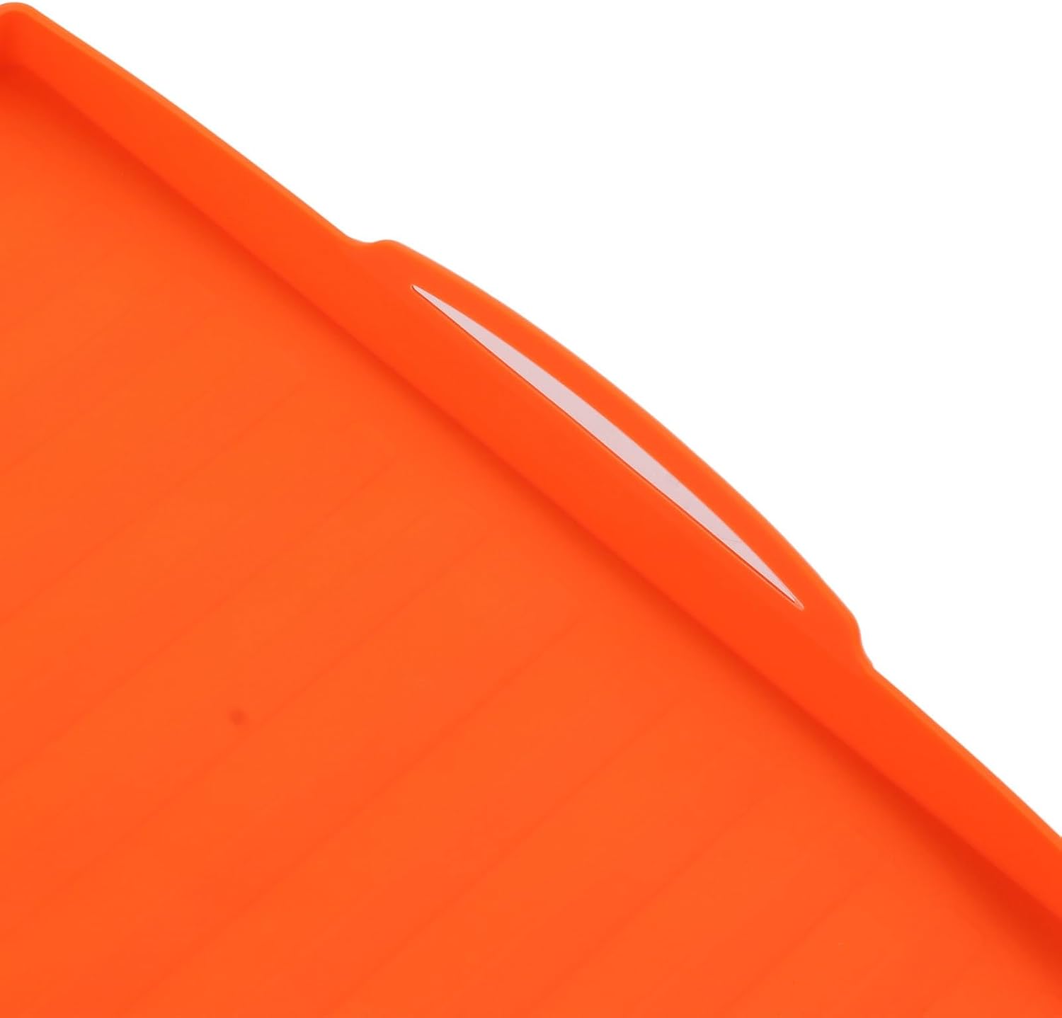Silicone Griddle Mat, BBQ Grill Cover, Protective Grill Mat for Outdoor Cooking, High Temp, Anti Stick Anti Slip, Sturdy Oven Pad (36in Orange Handle)