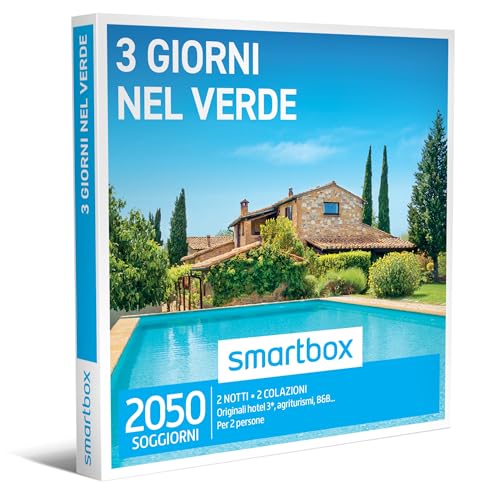 Smartbox -Tre Giorni Nel Verde - Cofanetto Regalo Coppia, 2 Notti...