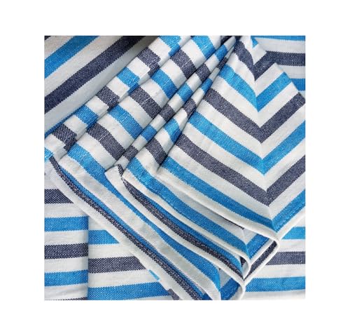 Yuktha Multipurpose Towel 100% Pure Cotton Absorbent Hand,Lunch,Face Towels,Kitchen Cleaning Towel Handloom Multicolor (70 cm x 50 cm) (Pack of 3)