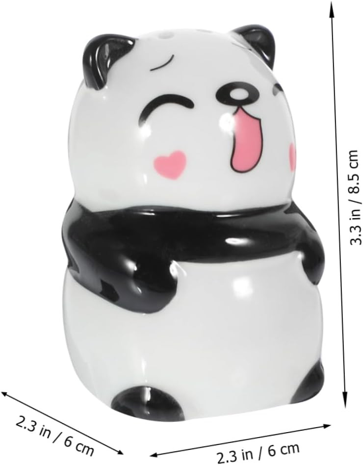 Ceramic Spice Shaker Jar for Salt and Pepper Seasoning
