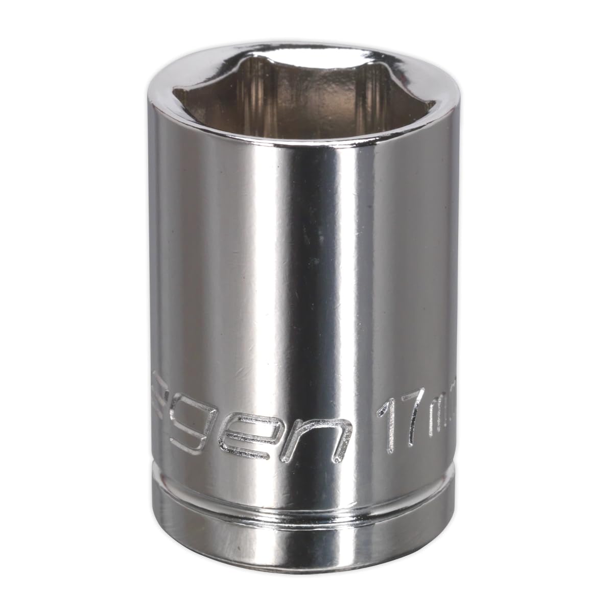 Siegen by Sealey WallDrive® Socket 17mm 1/2"Sq Drive - S0655