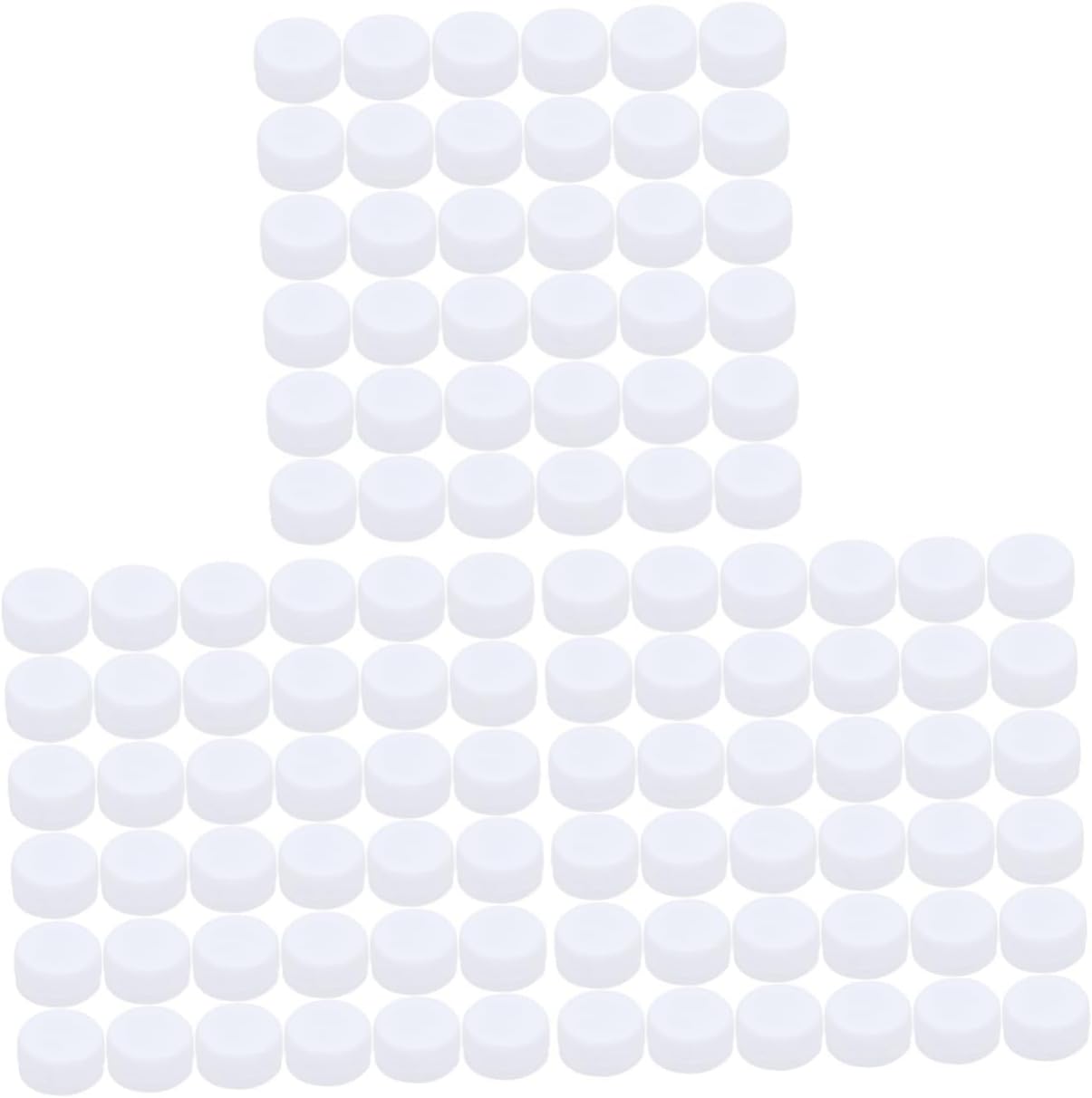 600pcs Bottle Caps for Crafts Reusable Plastic Drink Bottle Covers Leak Water Lids Replacement Lids Set for Home