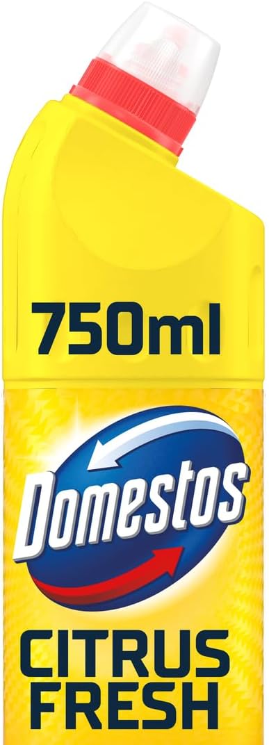 Domestos Citrus Fresh Thick Bleach Disinfectant, 750ml
