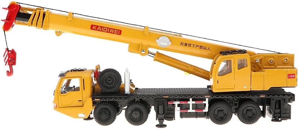 CALANDIS™ 1:55 Tower Crane Excavator Diecast Construction Equipment Vehicle Model Toy | Other Models & Kits | Models & Kits