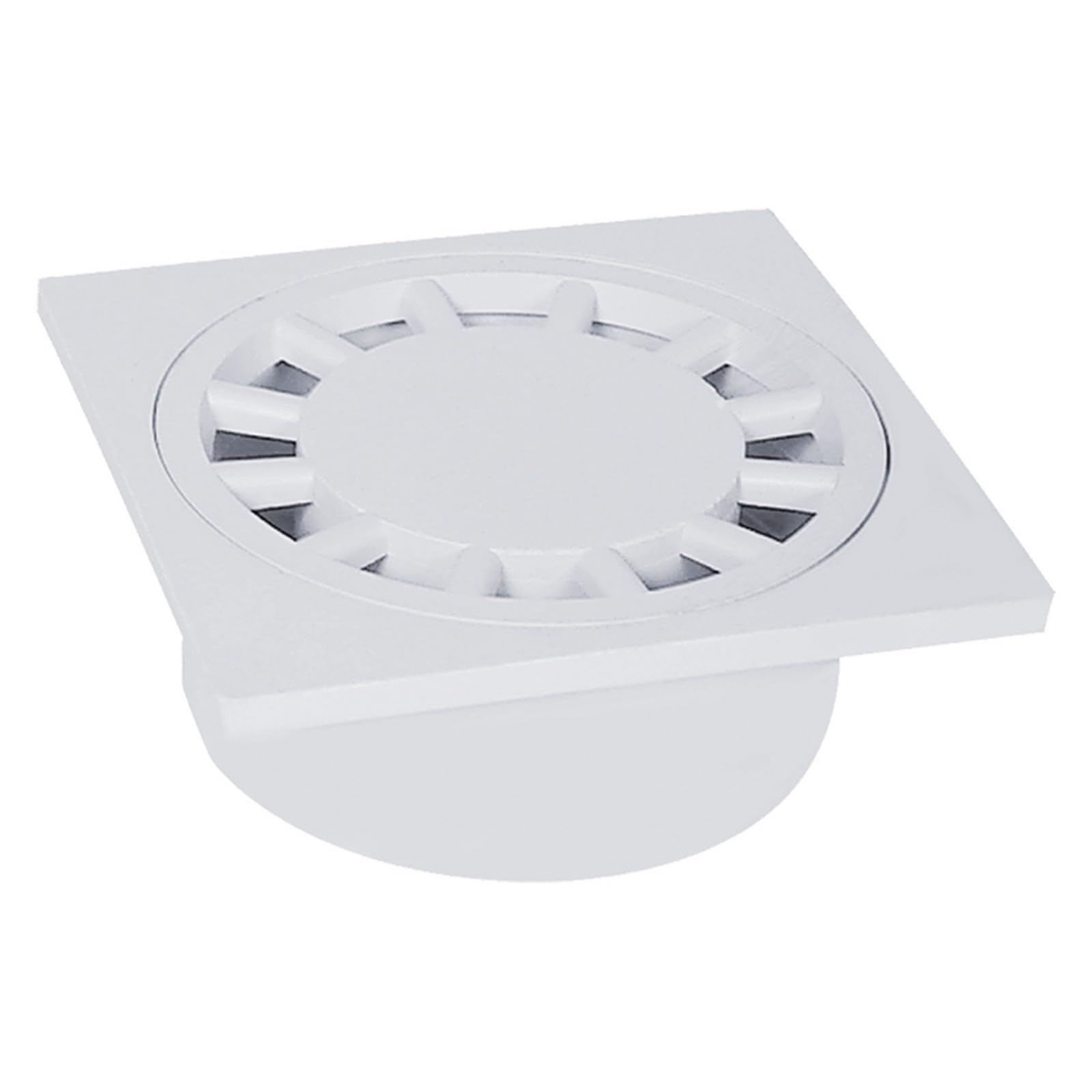 1PEZZO CHIUSINO SIFONATO cm 15 x 15 x h.5,8