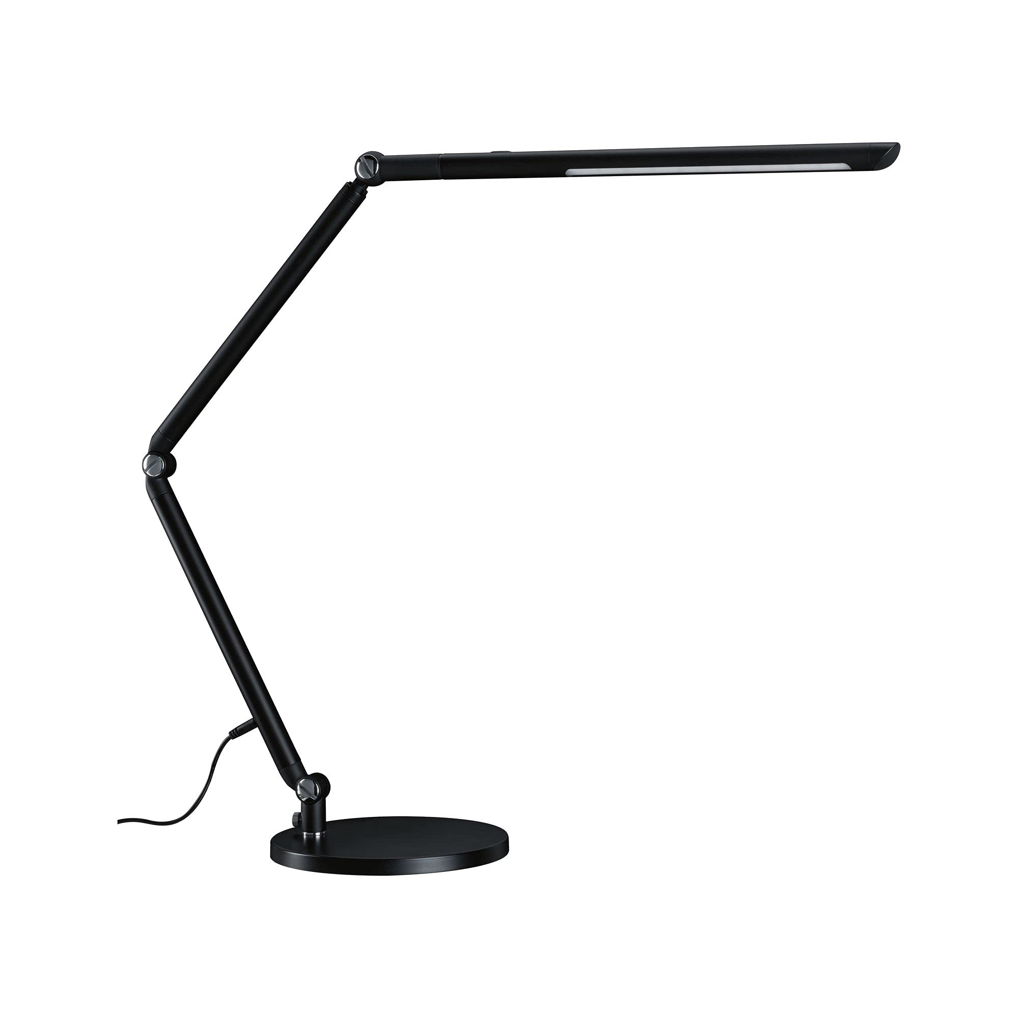 Paulmann 78912 scrivania a LED FlexBar Switch Tunable White incl. 1 Lampada da Tavolo da 10,6 Watt, dimmerabile, Colore Nero, 3000 K