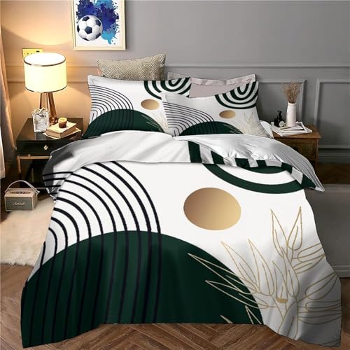 Parure de lit ultra douce effet 3D en microfibre premium 135x200cm