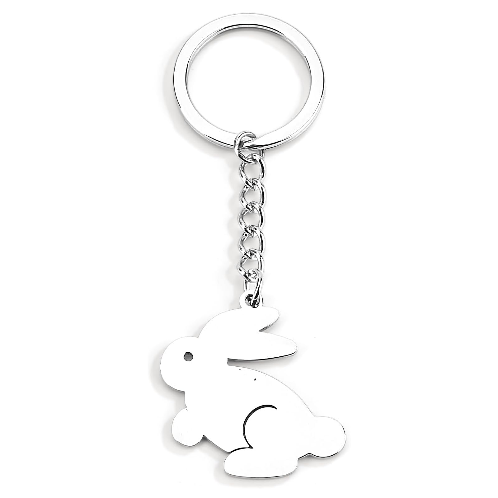 Zynara Kaninchen Schlüsselanhänger,Hase Schlüsselanhänger,Personalisierte Geschenke für Frauen, Oster Geschenk Mädchen, Hase Anhänger für Freundin, Abschiedsgeschenk Kollegen