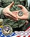 Value Valor Vow 50Pcs Military Challenge Coins Set - Proud of You Veterans Coin Thank You for Your Service Medallions Military Appreciation Gifts for Men Women Army Soldiers Veterans Day Gifts