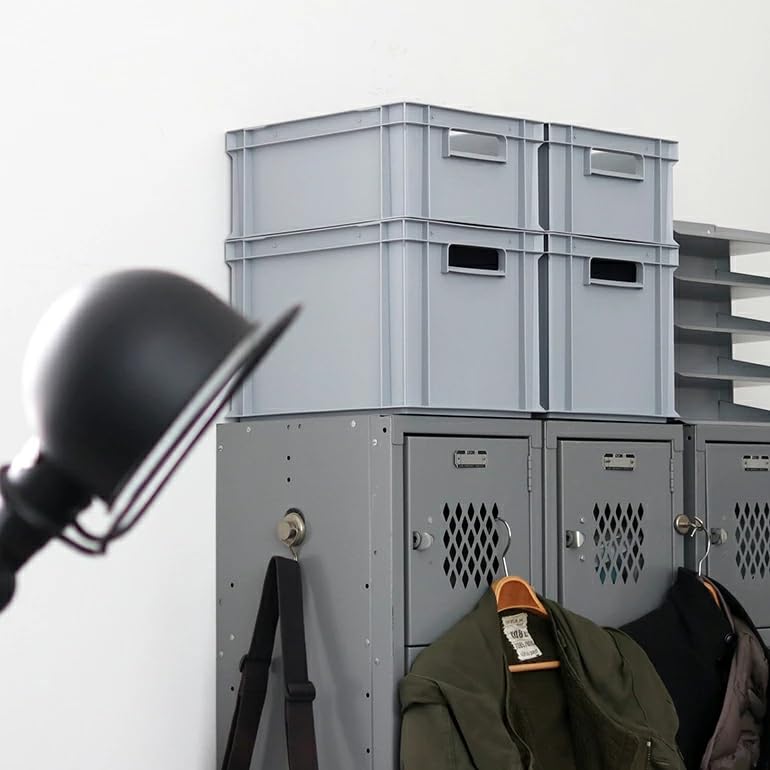 ALUTEC Kunststoffbehälter geschlossen stapelbar 23 Liter 75040