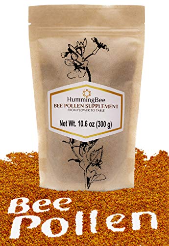 HUMMINGBEE Bee Pollen - Raw Granules - 100% Natural Supplement - Make Your
