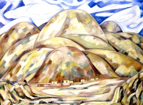 Pintar sin saber dibujar es fácil con este kit de pintura por números de paisaje de montaña