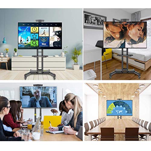 Soporte de TV Universal con Ruedas para Pantallas 32-80 Pulgadas miniatura 5