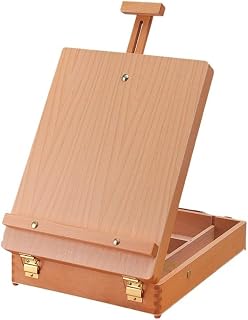 Portable Desktop Oil Painting Frame Storage Set Toolbox