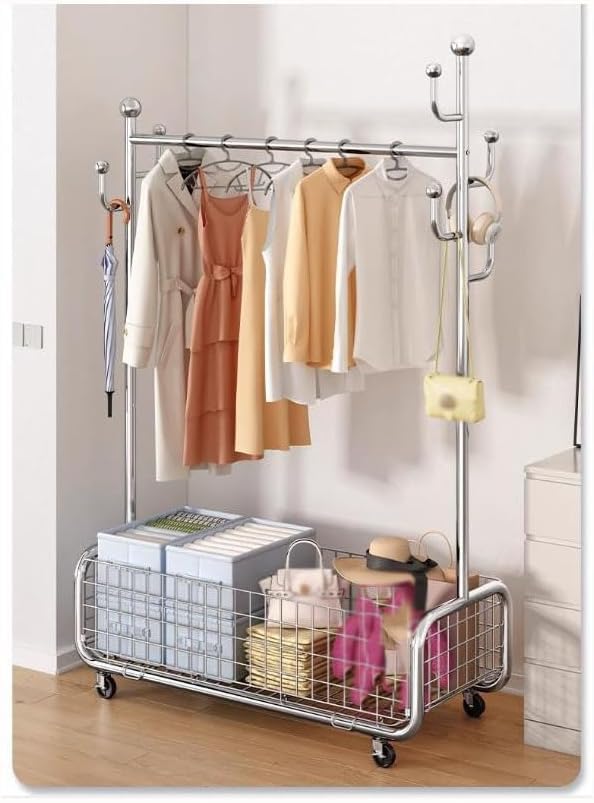 Tringle à vêtements pour chambre pour résoudre le manque de place et de placards