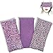Coussins pour les yeux "Pack 3 - Lila's 2023" - Graines de Lavande et de riz - Yoga, méditation, relaxation, reposer des yeux