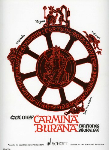 Schott ORFF Carl - Carmina BURANA - SOLOISTS, Mixed Choir, Children's...