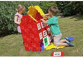 Giant Polydron House Builder 72Pk By Polydron