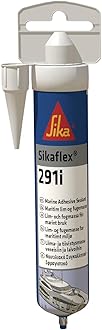 Sikaflex 291i – Marine Sealant and Adhesive – Specifically Designed for The Marine Market – Solvent Free – White – 70ml Mini Cartridge