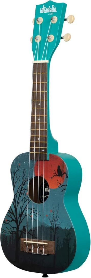 KALA - UKELELE SOPRANO SERIE UKADELIC GRAPHIC TOP LUNA - UKAMNR