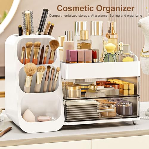 Vitrine cosmétique multi layer grande capacité pour soins de peau