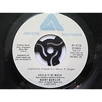 Manilow, Barry Could It Be Magic 7" Arista AS0126 EX 1975 US pressing